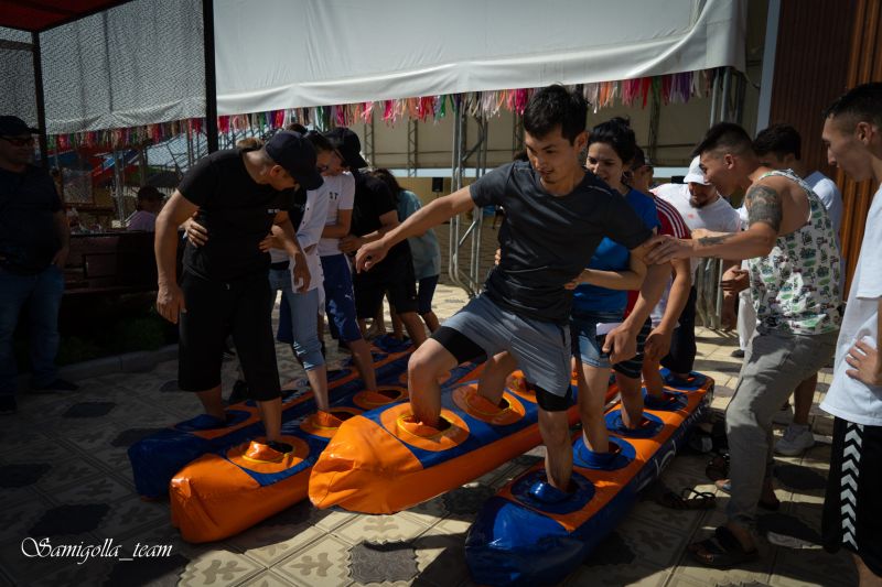 Тимбилдинг посвященный ко дню работников транспорта и 5-ти летнему юбилею с момента эксплуатации станции Промышленная.