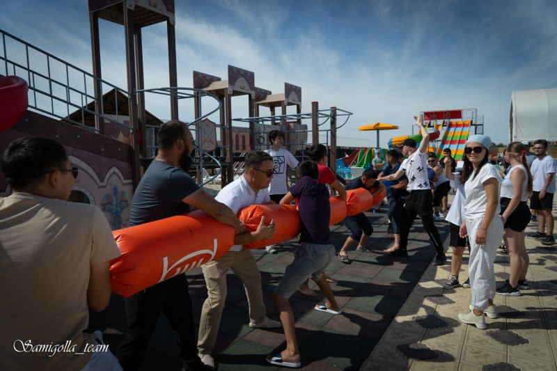 Тимбилдинг посвященный ко дню работников транспорта и 5-ти летнему юбилею с момента эксплуатации станции Промышленная.