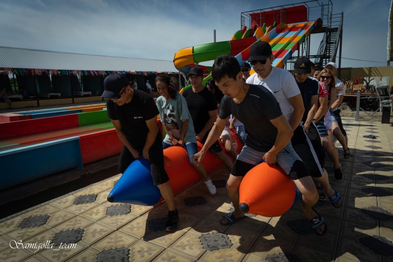 Тимбилдинг посвященный ко дню работников транспорта и 5-ти летнему юбилею с момента эксплуатации станции Промышленная.