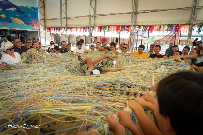 Тимбилдинг посвященный ко дню работников транспорта и 5-ти летнему юбилею с момента эксплуатации станции Промышленная.